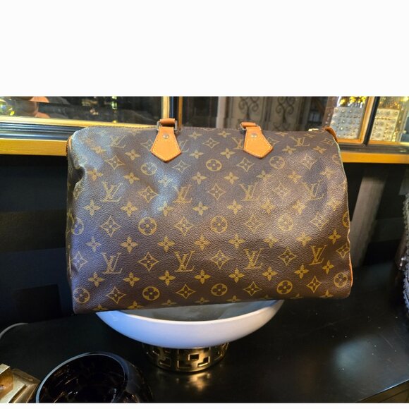 VVGC Authentic Preloved LV Speedy 35 and Pair of Unbranded Twillys - Picture 8 of 16
